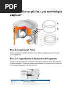 Anillar Pistones