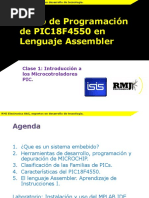 PIC18F4550 Assembler - Clase 1