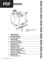 Gardena: Betriebsanleitung