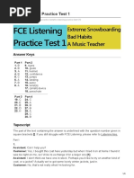 Engexam - info-FCE Listening Practice Test 1