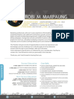 Robi .M. Marpaung: For Mal Education Core Skills