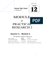 QUARTER 2 Module 6 in Practical Research 2