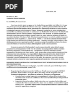 Respondent Broadly and Proactivly Disseminated Inaccurate Information Regarding Covid-19 Infection Precautions