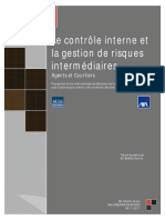 Le Controle Interne Et La Gestion Des Risques Intermediaires