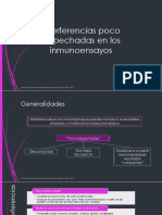 Interferencias Poco Sospechadas en Los Inmunoensayos Definitivas - Ma. Paula Esteban