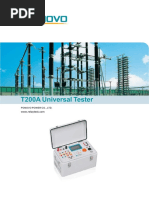 T200A Single Phase Universal Test Set