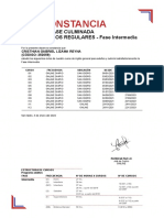 Constancia de Fase Intermedia Culminada