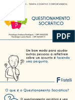 Instituto Fratelli - SLIDE 5 - QUESTIONAMENTO SOCRÁTICO