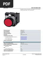 Data Sheet 3SU1100-0AB20-1BA0: Actuator