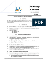 Caa-Ac-Aws002e C of A Issue