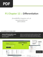 P1 Chp12 Differentiation