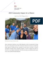 2021 Community Impact At-a-Glance