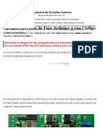 Circuito Inversor de Fase Arduino 3 Con Código - Proyectos de Circuitos Caseros