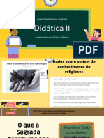 Um Prposta Didática e Pedagógica para A Escola Bíblica Dominical II. Fichamento de Artigo