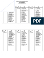 Jadwal Piket 16 - 30 Noveber 2021