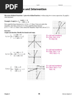 2-6 Study Guide and Intervention: Special Functions