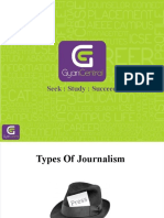 Types of Journalism