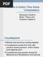 Intervals in Action (Two-Voice Composition) : Musicians Guide To Music Theory and Analysis Chapter 8