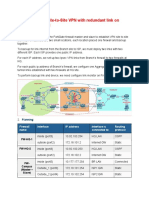 Fail Over IPSec Site-to-Site VPN With Redundant Link On FortiGate Firewall