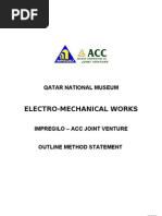 MEP - Method of Statement - Rev - 01