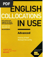 Collocation in Use Advanced