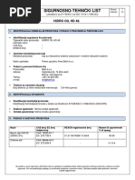 Sigurnosno-Tehnički List: Hidro Oil HD 46