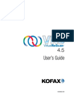 Kofax Vrs - 4.5 - User's - Guide