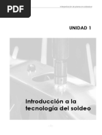 Unidad 1 Introducción A La Tecnologia Del Soldeo