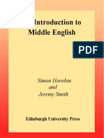 An Introduction To Middle English