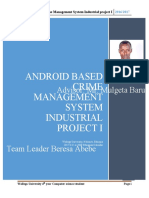 Android Based Crime Manage System Indust