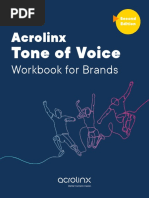 Acrolinx: Tone of Voice