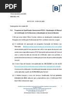 2021 - OC 009-2021-VPC PQO - Novo Manual de Certificacao - BROKER - Atualizacao Guia de Estudos 08122021 - REVISADO