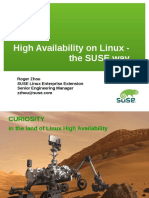 SUSE HA Arch Overview