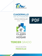 Cuadernillo Preescolar Tercero