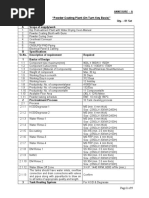 Specification Powder Coating Plant Document - Ujjain