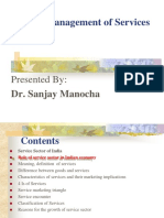 Unit 1 Services Marketing by Dr. Sanjay Manocha