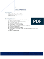 Chapter 5 Regression Analysis