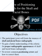 Review of Positioning Standards For The Skull and Facial Bones 1