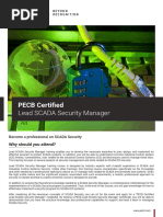 Iso Lead Scada Security Manager - 4p