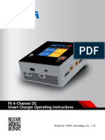 F6 4-Channel DC Smart Charger Operating Instructions