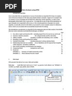 Spss and Statistics Guide