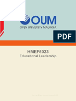 HMEF5023 Educational Leadership - Smay19 (Rs & MREP)