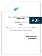 Ensayo de Los Recursos para La Atención de Materno - Infantil