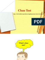 Cloze Tests