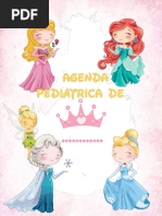 Agenda Pediátrica - Princesas