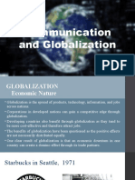 Communication and Globalization