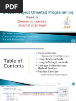 CPE207 Object Oriented Programming (Week 6)