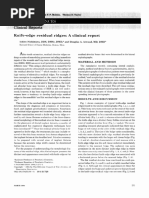 Knife-Edge Residual Ridges: A Clinical: Material and Methods