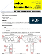 Service Information: R9250, R9350, R994B Track Links and Bushes Modification