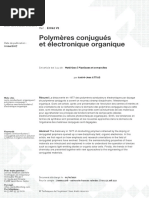 Polymères Conjugués Et Électronique Organique: Réf.: E1862 V2